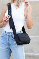 Selma Foldover Puffer Crossbody-Purses & Bags-Rae Collective, Women's Online Fashion Boutique Located in Phoenix, Arizona (Scottsdale Area)