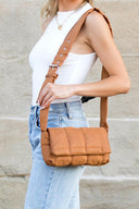 Selma Foldover Puffer Crossbody-Purses & Bags-Rae Collective, Women's Online Fashion Boutique Located in Phoenix, Arizona (Scottsdale Area)