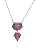 Classic Krush Stone Drop Necklaces-Necklaces-Krush Kandy, Women's Online Fashion Boutique Located in Phoenix, Arizona (Scottsdale Area)