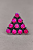 Pyramid Prism Gemstone Ring-Cluster Rings-Rae Collective, Women's Online Fashion Boutique Located in Phoenix, Arizona (Scottsdale Area)
