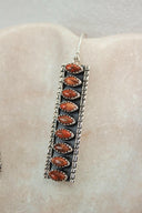 Showstopper Stone Bar Earrings-Drop Earrings-Rae Collective, Women's Online Fashion Boutique Located in Phoenix, Arizona (Scottsdale Area)