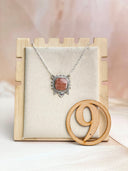 Sunstone Slab Necklace sno 32-Necklaces-Krush Kandy, Women's Online Fashion Boutique Located in Phoenix, Arizona (Scottsdale Area)