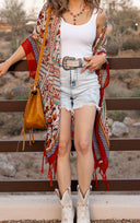 Bohemian Diamond Tassel Kimono-Kimonos-Krush Kandy, Women's Online Fashion Boutique Located in Phoenix, Arizona (Scottsdale Area)