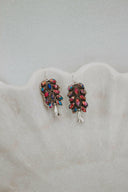 Squash Blossom Stone Cluster Earrings | Krush Exclusive-Drop Earrings-Krush Kandy, Women's Online Fashion Boutique Located in Phoenix, Arizona (Scottsdale Area)