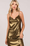 Women's Metallic Shimmer Cami-Tanks-Krush Kandy, Women's Online Fashion Boutique Located in Phoenix, Arizona (Scottsdale Area)