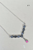 Y Knot Sterling Silver Necklace-Lariat and Y Necklaces-Krush Kandy, Women's Online Fashion Boutique Located in Phoenix, Arizona (Scottsdale Area)
