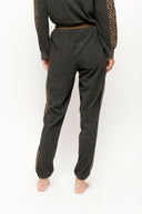Women's Joggers with Animal Print Contrast-Joggers-Krush Kandy, Women's Online Fashion Boutique Located in Phoenix, Arizona (Scottsdale Area)