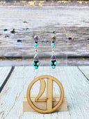 Enya's Delight Stone Earrings-Earrings-Rae Collective, Women's Online Fashion Boutique Located in Phoenix, Arizona (Scottsdale Area)