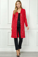 All Over Sequin Cardigan-Cardigans-Rae Collective, Women's Online Fashion Boutique Located in Phoenix, Arizona (Scottsdale Area)