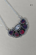 Paw Pad CZ & Stone Necklace-Pendant Necklaces-Rae Collective, Women's Online Fashion Boutique Located in Phoenix, Arizona (Scottsdale Area)