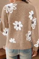 Floral Print Cardigan-Cardigans-Krush Kandy, Women's Online Fashion Boutique Located in Phoenix, Arizona (Scottsdale Area)