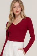 Sleek Simplicity Knit Sweater Top-Sweaters-Rae Collective, Women's Online Fashion Boutique Located in Phoenix, Arizona (Scottsdale Area)