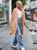 Long Sleeve Waffle-Knit Cardigan-Rae Collective, Women's Online Fashion Boutique Located in Phoenix, Arizona (Scottsdale Area)