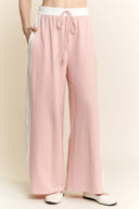 J.Her Washed Contrast Side Spring Lounge pants