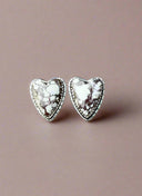 Love Is In The Air Heart Slab Earrings-Earrings-Krush Kandy, Women's Online Fashion Boutique Located in Phoenix, Arizona (Scottsdale Area)