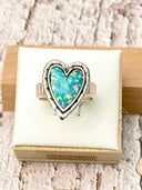 Love Is In The Air Heart Slab Ring | MADE TO ORDER-Rings-Rae Collective, Women's Online Fashion Boutique Located in Phoenix, Arizona (Scottsdale Area)