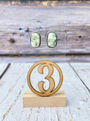 Jasper Slab Stud Earrings-Earrings-Rae Collective, Women's Online Fashion Boutique Located in Phoenix, Arizona (Scottsdale Area)