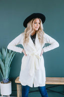 Chic Wool Tie Coat-Krush Kandy, Women's Online Fashion Boutique Located in Phoenix, Arizona (Scottsdale Area)