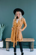 Chic Wool Tie Coat-Krush Kandy, Women's Online Fashion Boutique Located in Phoenix, Arizona (Scottsdale Area)