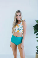 Citrus Two Piece Swimsuit-Swimwear-Krush Kandy, Women's Online Fashion Boutique Located in Phoenix, Arizona (Scottsdale Area)