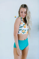 Citrus Two Piece Swimsuit-Swimwear-Krush Kandy, Women's Online Fashion Boutique Located in Phoenix, Arizona (Scottsdale Area)