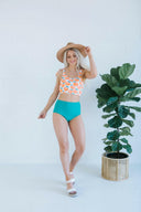 Citrus Two Piece Swimsuit-Swimwear-Krush Kandy, Women's Online Fashion Boutique Located in Phoenix, Arizona (Scottsdale Area)
