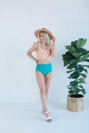Citrus Two Piece Swimsuit-Swimwear-Krush Kandy, Women's Online Fashion Boutique Located in Phoenix, Arizona (Scottsdale Area)