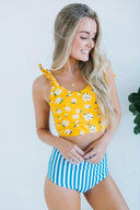 Citrus Two Piece Swimsuit-Swimwear-Krush Kandy, Women's Online Fashion Boutique Located in Phoenix, Arizona (Scottsdale Area)
