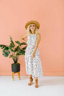 Dotted Beach Dress-Dresses-Krush Kandy, Women's Online Fashion Boutique Located in Phoenix, Arizona (Scottsdale Area)
