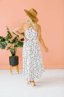 Dotted Beach Dress-Dresses-Krush Kandy, Women's Online Fashion Boutique Located in Phoenix, Arizona (Scottsdale Area)