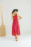 Dotted Beach Dress-Dresses-Krush Kandy, Women's Online Fashion Boutique Located in Phoenix, Arizona (Scottsdale Area)