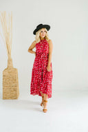 Dotted Beach Dress-Dresses-Krush Kandy, Women's Online Fashion Boutique Located in Phoenix, Arizona (Scottsdale Area)