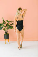Ruffled Tie Swimsuit-Swimwear-Krush Kandy, Women's Online Fashion Boutique Located in Phoenix, Arizona (Scottsdale Area)