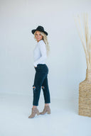 Chic Block Heel Bootie-Booties-Krush Kandy, Women's Online Fashion Boutique Located in Phoenix, Arizona (Scottsdale Area)