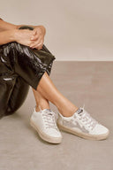 MiiM FIA - Flame Glittered Low-Top Sneakers-Shoes-Rae Collective, Women's Online Fashion Boutique Located in Phoenix, Arizona (Scottsdale Area)