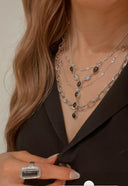 Long Bar Stone Ring-Bar Rings-Rae Collective, Women's Online Fashion Boutique Located in Phoenix, Arizona (Scottsdale Area)