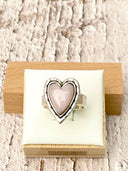Love Is In The Air Heart Slab Ring | MADE TO ORDER-Rings-Rae Collective, Women's Online Fashion Boutique Located in Phoenix, Arizona (Scottsdale Area)