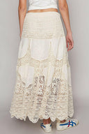 Crochet Waved Edge Long Skirt-Rae Collective, Women's Online Fashion Boutique Located in Phoenix, Arizona (Scottsdale Area)