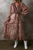 Sienna Wildflower Tiered Midi Dress