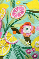 Citrus Blueberry Infusion Mini Tote-Purses & Bags-Rae Collective, Women's Online Fashion Boutique Located in Phoenix, Arizona (Scottsdale Area)