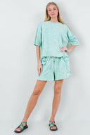 Mineral Wash Waffle Cargo Pocket Shorts-shorts-Krush Kandy, Women's Online Fashion Boutique Located in Phoenix, Arizona (Scottsdale Area)