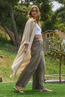 ODDI Soft Jersey Fabric Pleated Pants-Pants-Rae Collective, Women's Online Fashion Boutique Located in Phoenix, Arizona (Scottsdale Area)