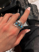 Ray of Sunshine Jumbo Stone Ring-Rings-Rae Collective, Women's Online Fashion Boutique Located in Phoenix, Arizona (Scottsdale Area)