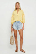 Balloon Sleeve Blouse