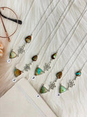 Royston Turquoise One Sided Daisy Necklace Bag 20