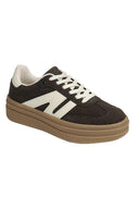 TOPPING CHUNKY PLATFORM, LOW TOP LACE UP WOMENS SNEAKERS-Shoes-Krush Kandy, Women's Online Fashion Boutique Located in Phoenix, Arizona (Scottsdale Area)