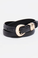 Thin Genuine Leather Belt-Belts-Rae Collective, Women's Online Fashion Boutique Located in Phoenix, Arizona (Scottsdale Area)