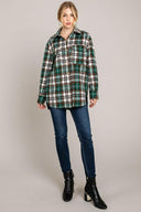 Plaid Flap Pocket Oversized Shacket-Rae Collective, Women's Online Fashion Boutique Located in Phoenix, Arizona (Scottsdale Area)