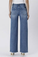 Just a Girl Wide Leg Vervet Jeans-Jeans-Krush Kandy, Women's Online Fashion Boutique Located in Phoenix, Arizona (Scottsdale Area)