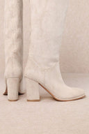 Fynn - Classic Stacked Heel Knee-high Boots-Boots-Krush Kandy, Women's Online Fashion Boutique Located in Phoenix, Arizona (Scottsdale Area)